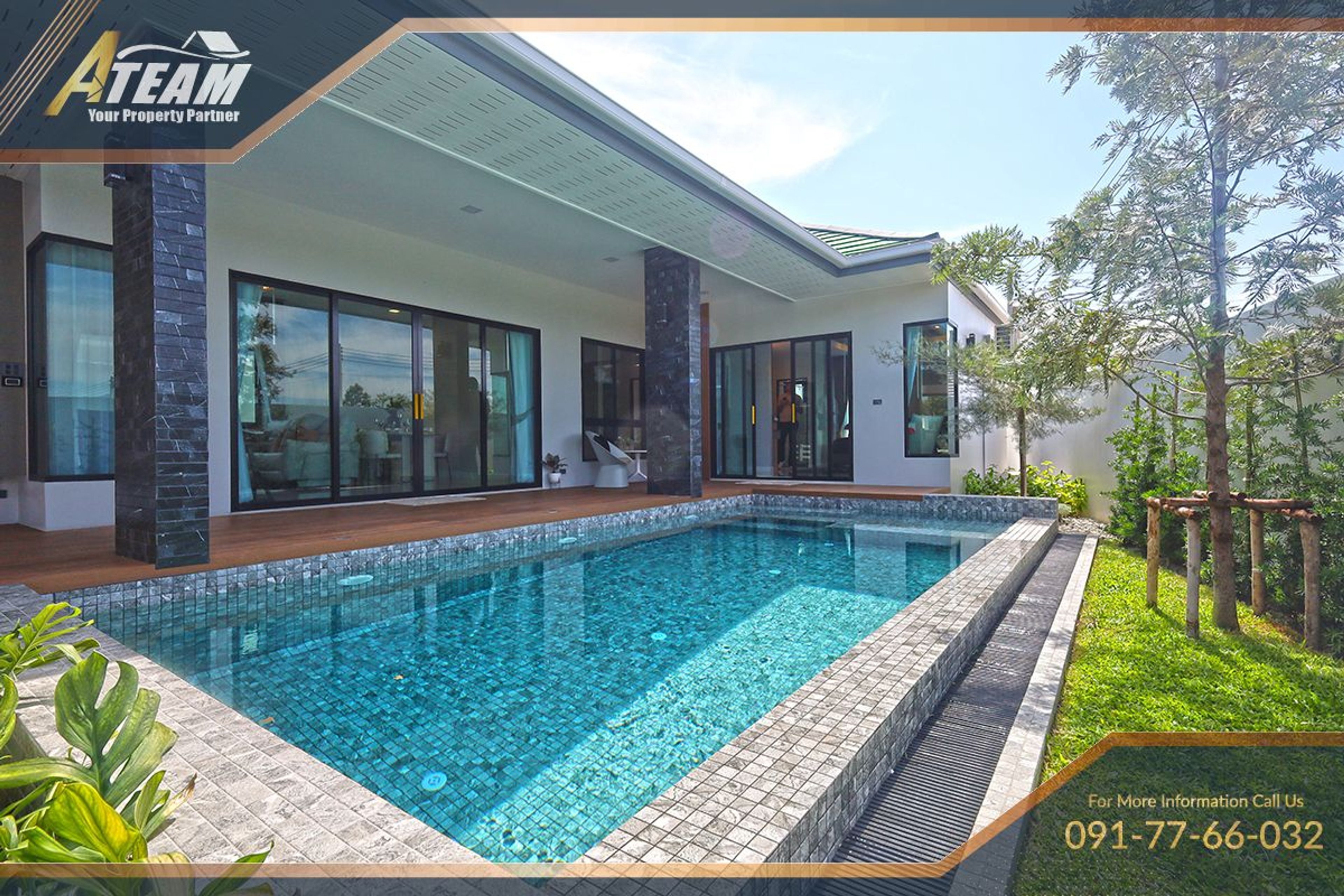 3-Bedroom Pool Villa for Rent at King House Hua Hin