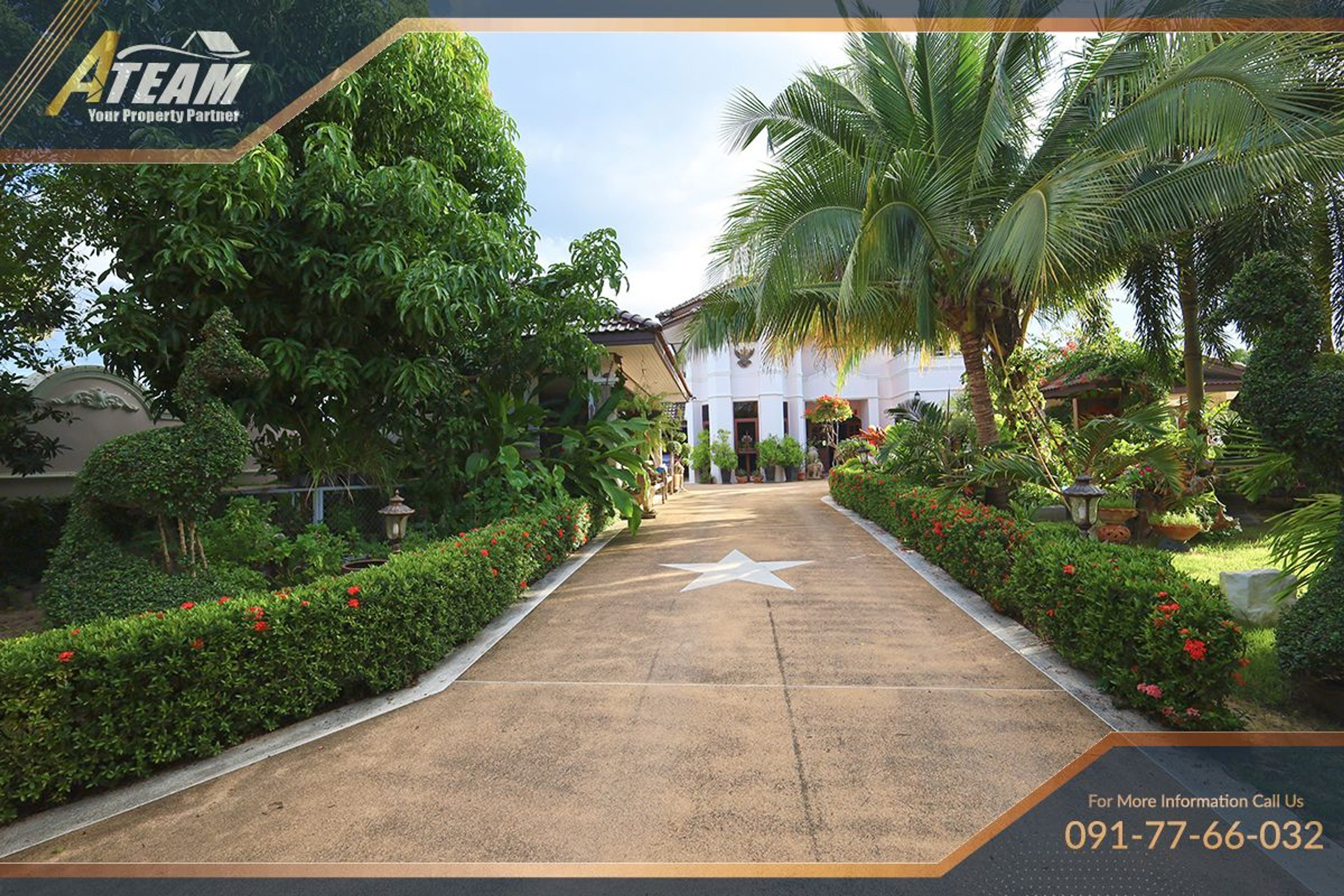 Unique Mansion on 1 Rai with incredible tropical  garden thumbnail 52