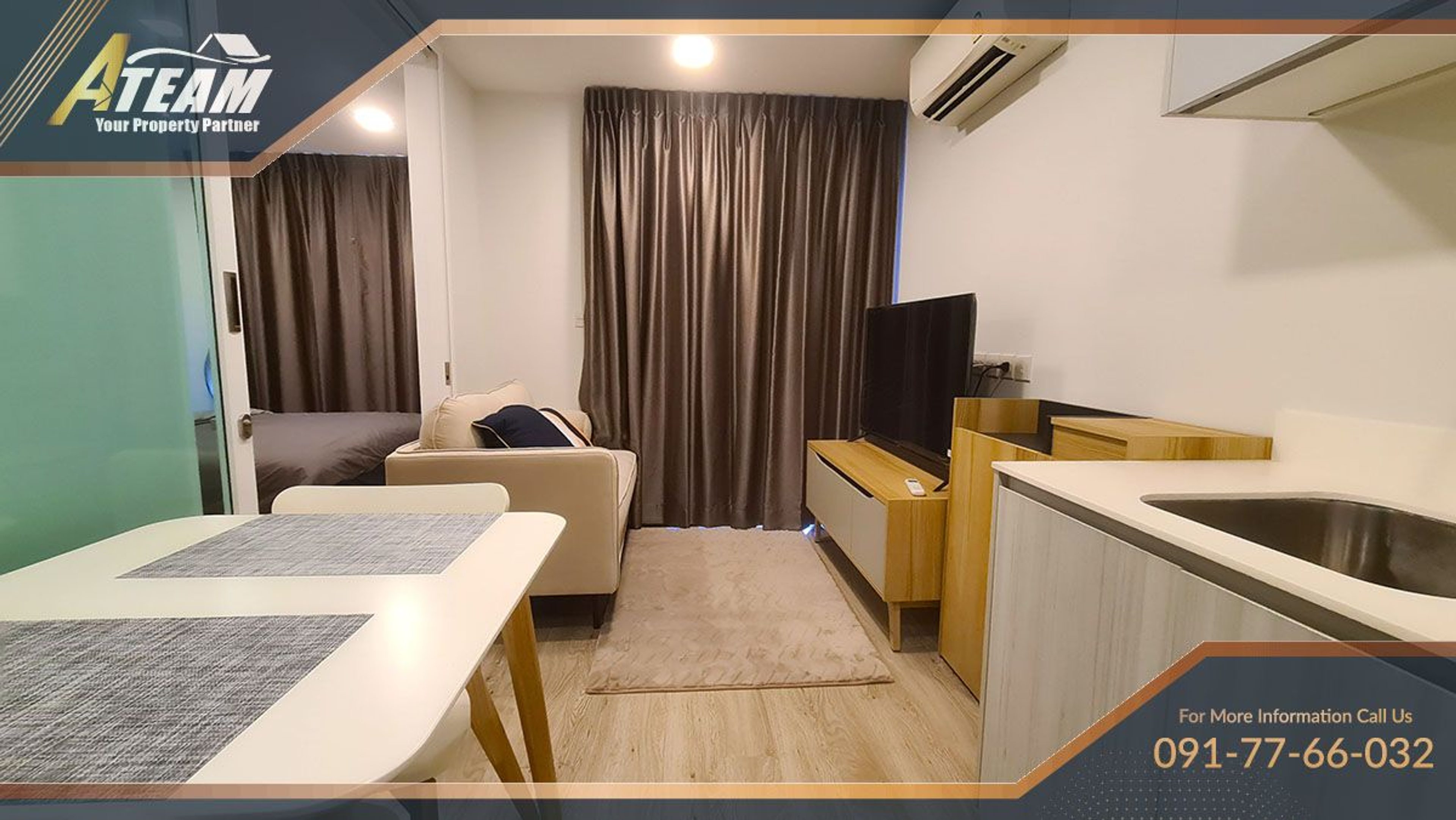 Apartment / Condo For Rent - - 1 Bedroom - 1 Bathroom - Price ฿15,000  thumbnail 8