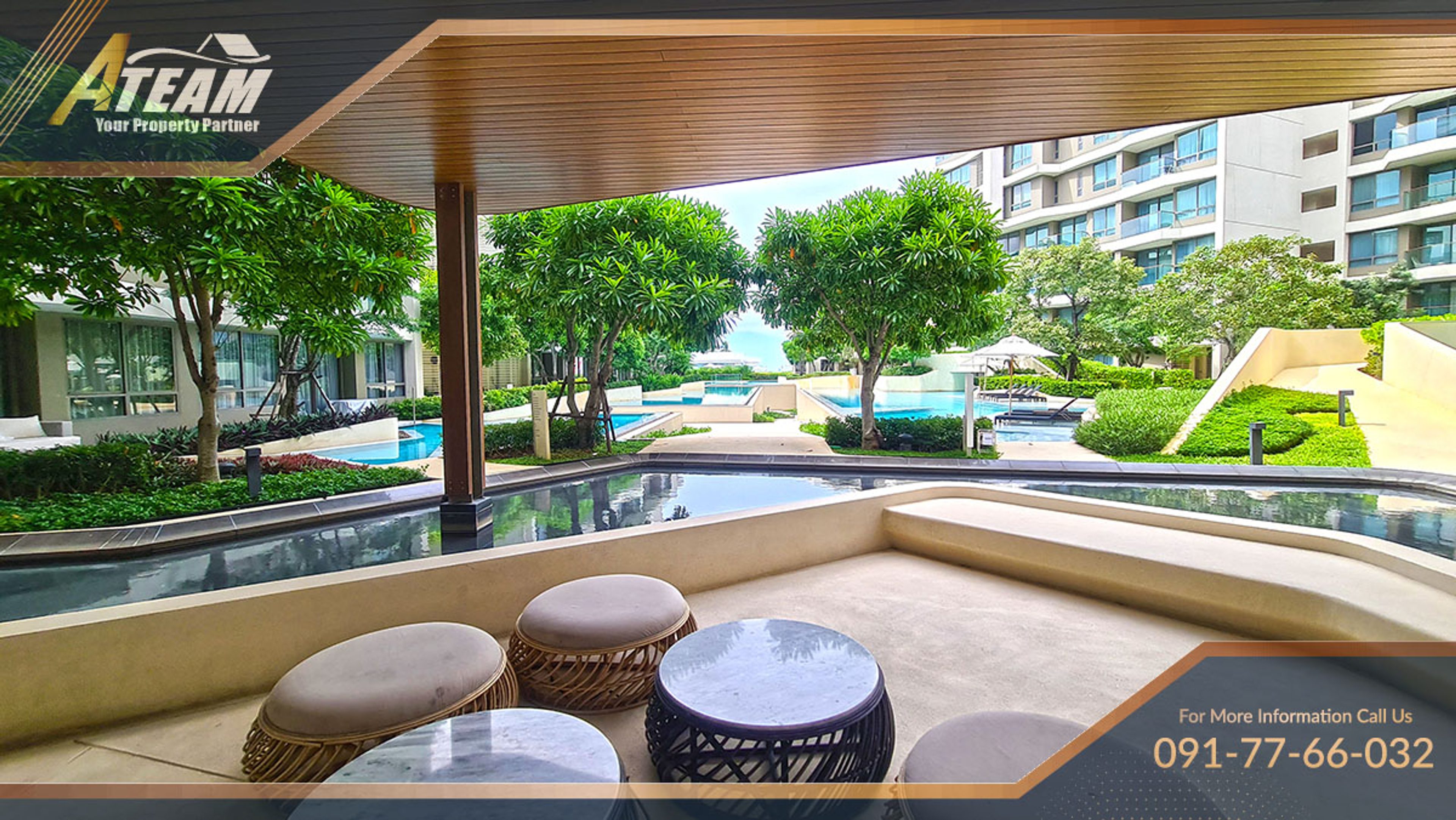 1 Bedroom beachfront condo for rent at Veranda Hua Hin thumbnail 10