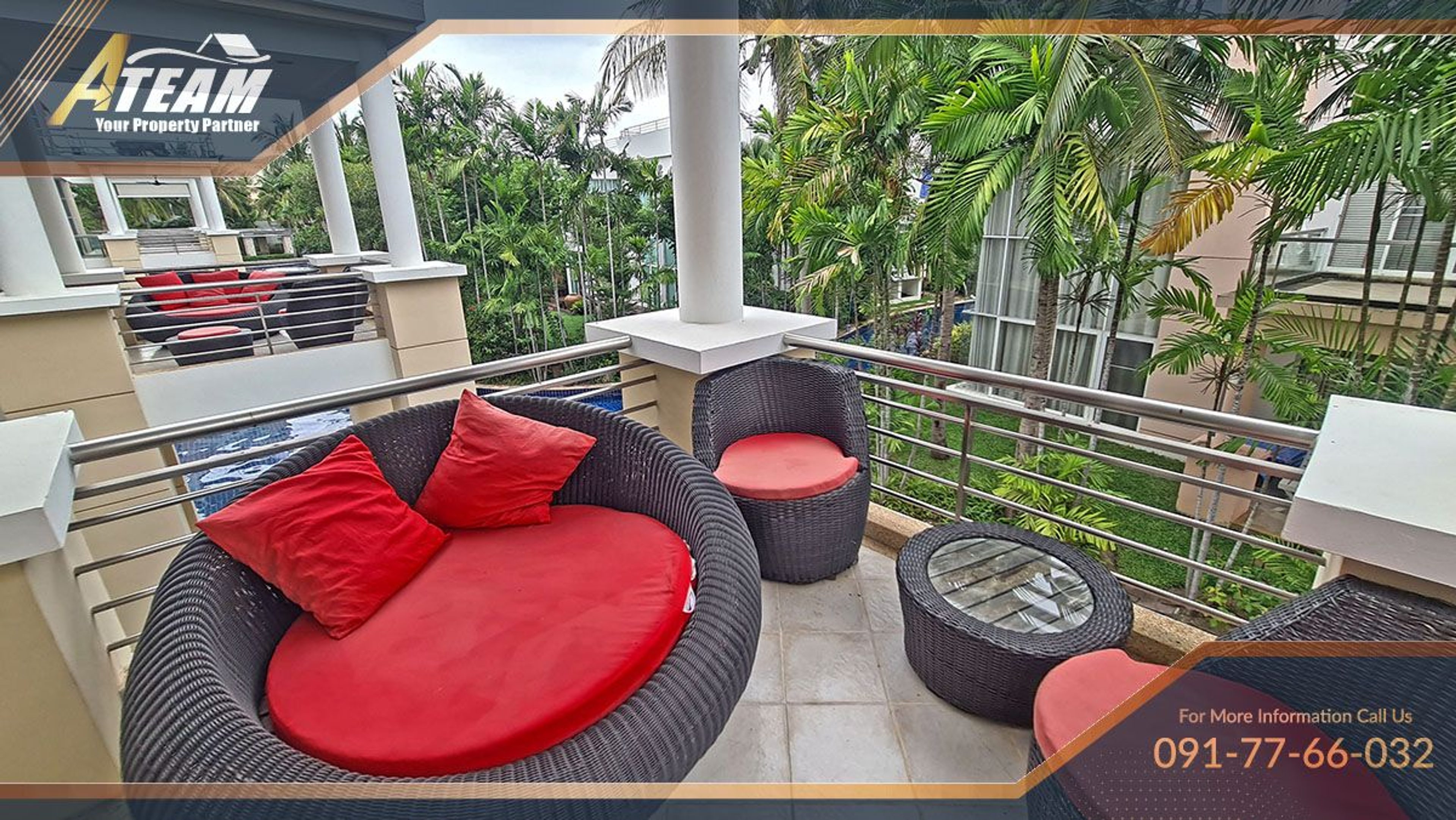 Apartment / Condo For Rent - - 2 Bedrooms - 2 Bathrooms - Price ฿35,00 thumbnail 7