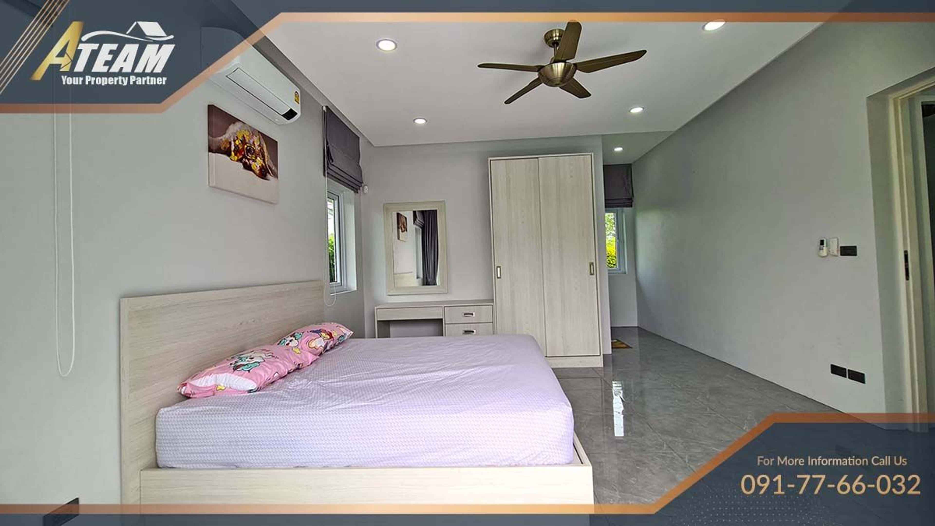 3 bed pool villa with mountain view Khao Tao, Hua Hin thumbnail 20