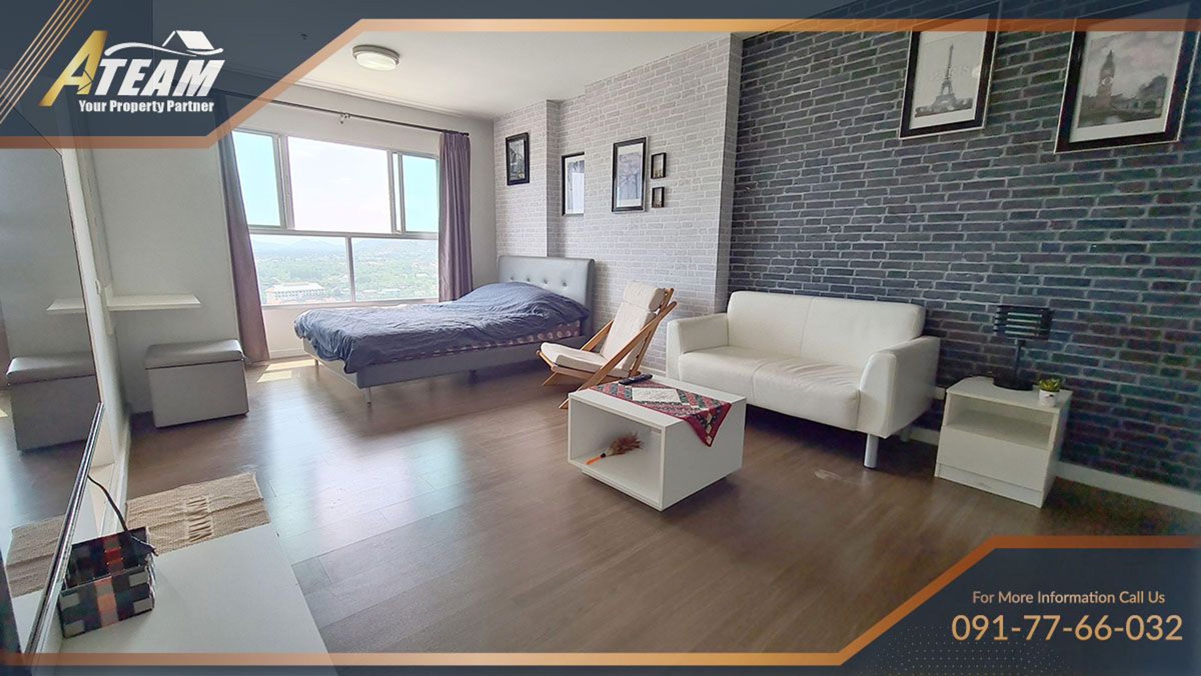 Apartment / Condo For Rent - - 1 Bedroom - 1 Bathroom - Price ฿12,000  thumbnail 3