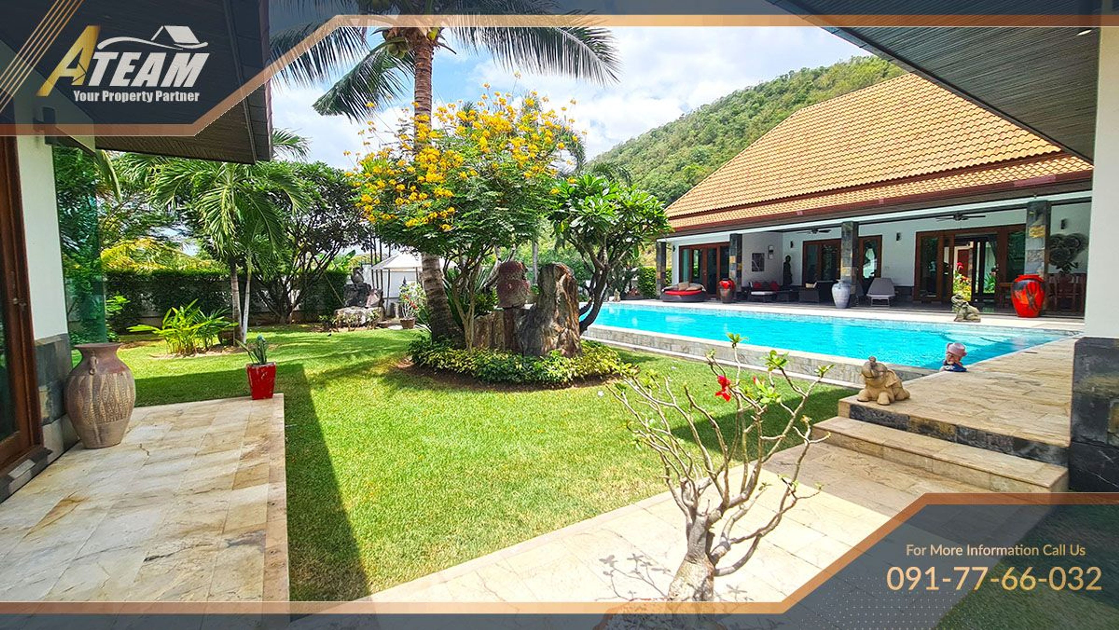 Luxury Pool Villa For Sale in Hana Village, Pranburi thumbnail 11
