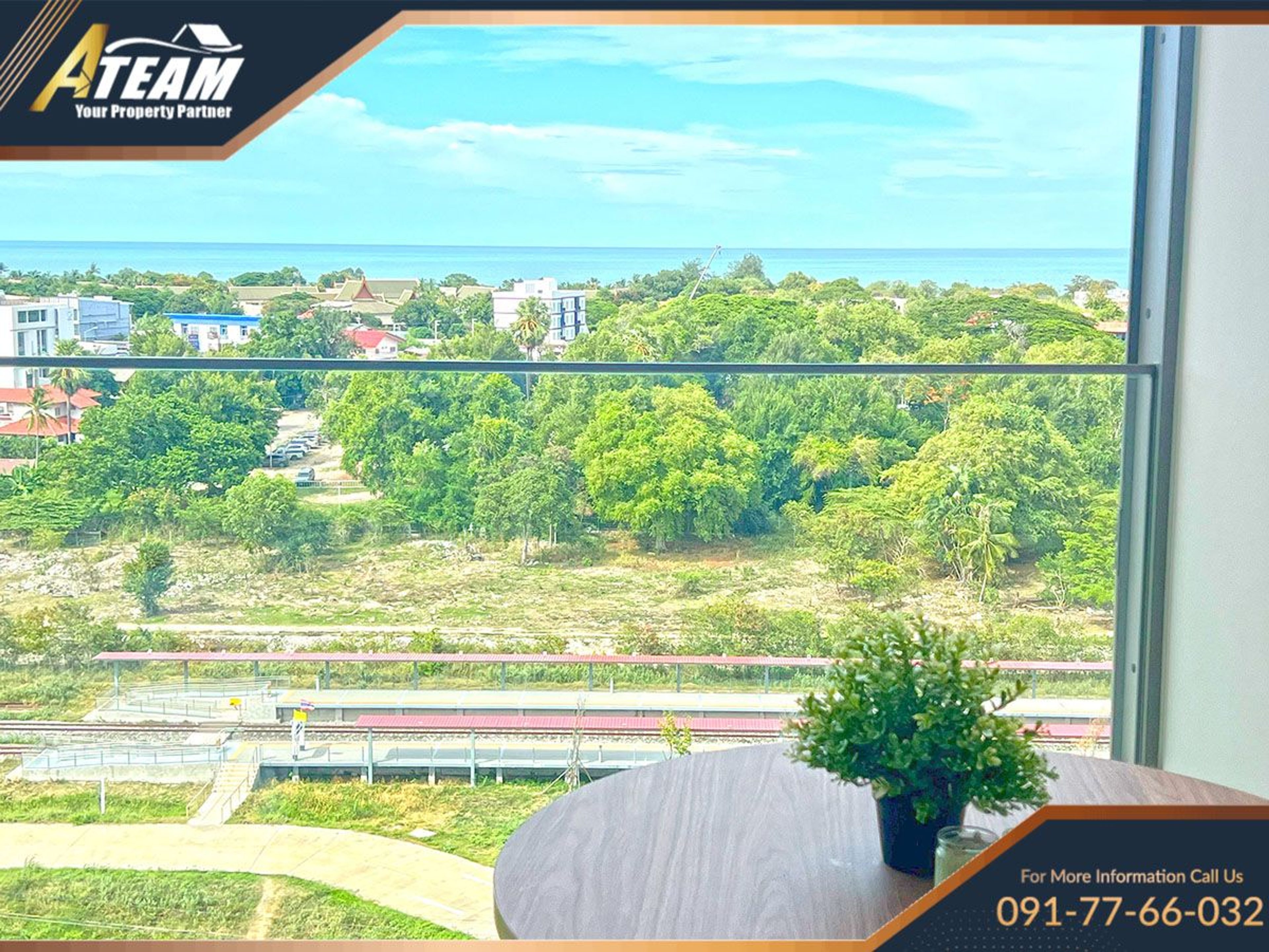 Sea View Condo at Vehha Hua Hin on 10th floor for rent  thumbnail 11