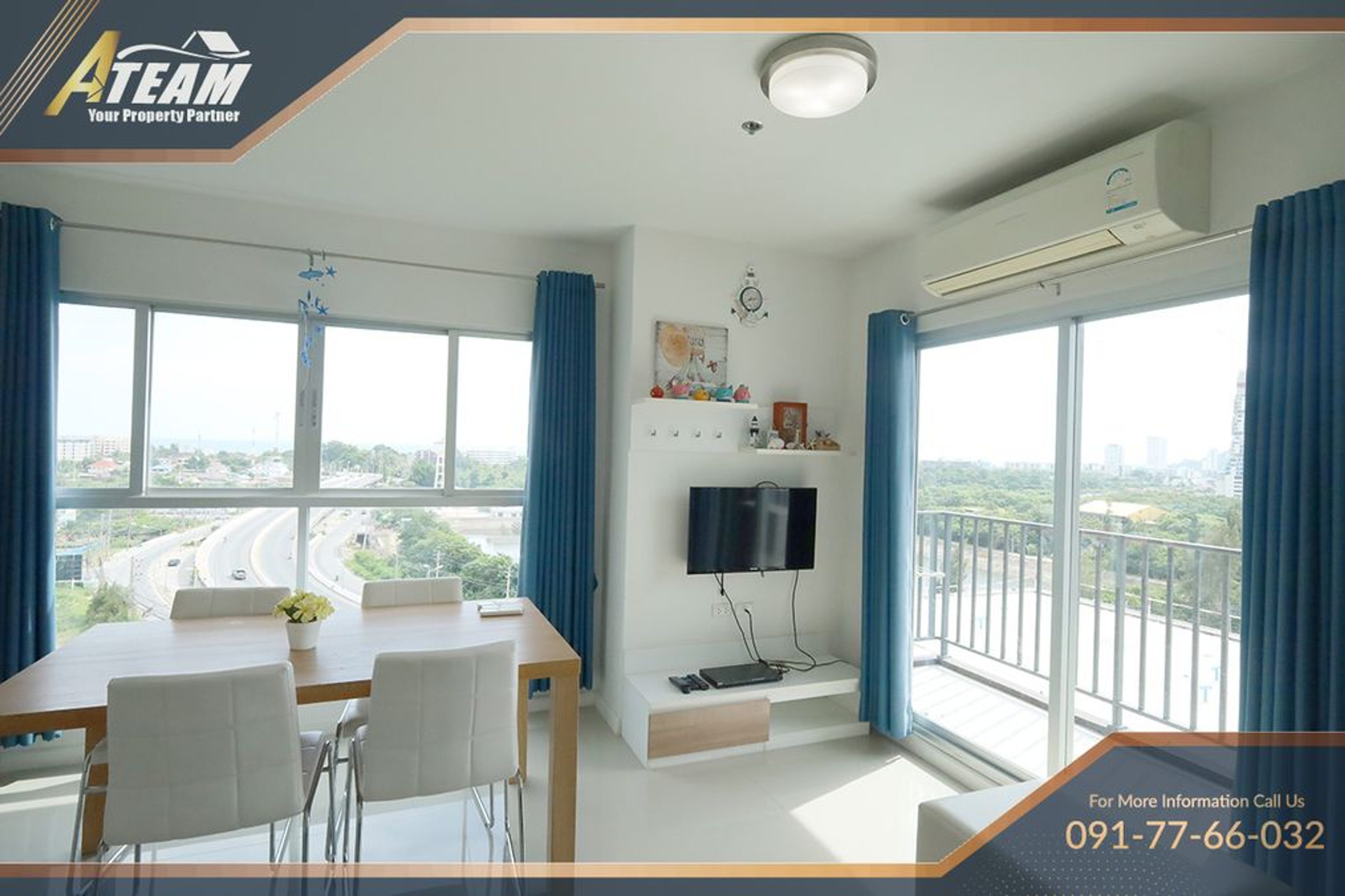 Baan Kiang Fah 2 Beds 2 Baths – on 9th floor Sea view thumbnail 23
