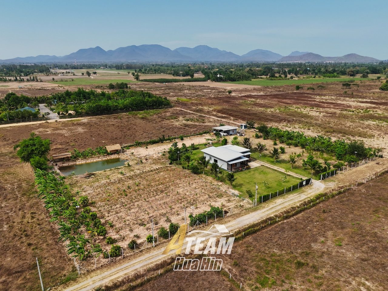 Peaceful Countryside Standalone House on 5 Rai Land in Sam Phraya