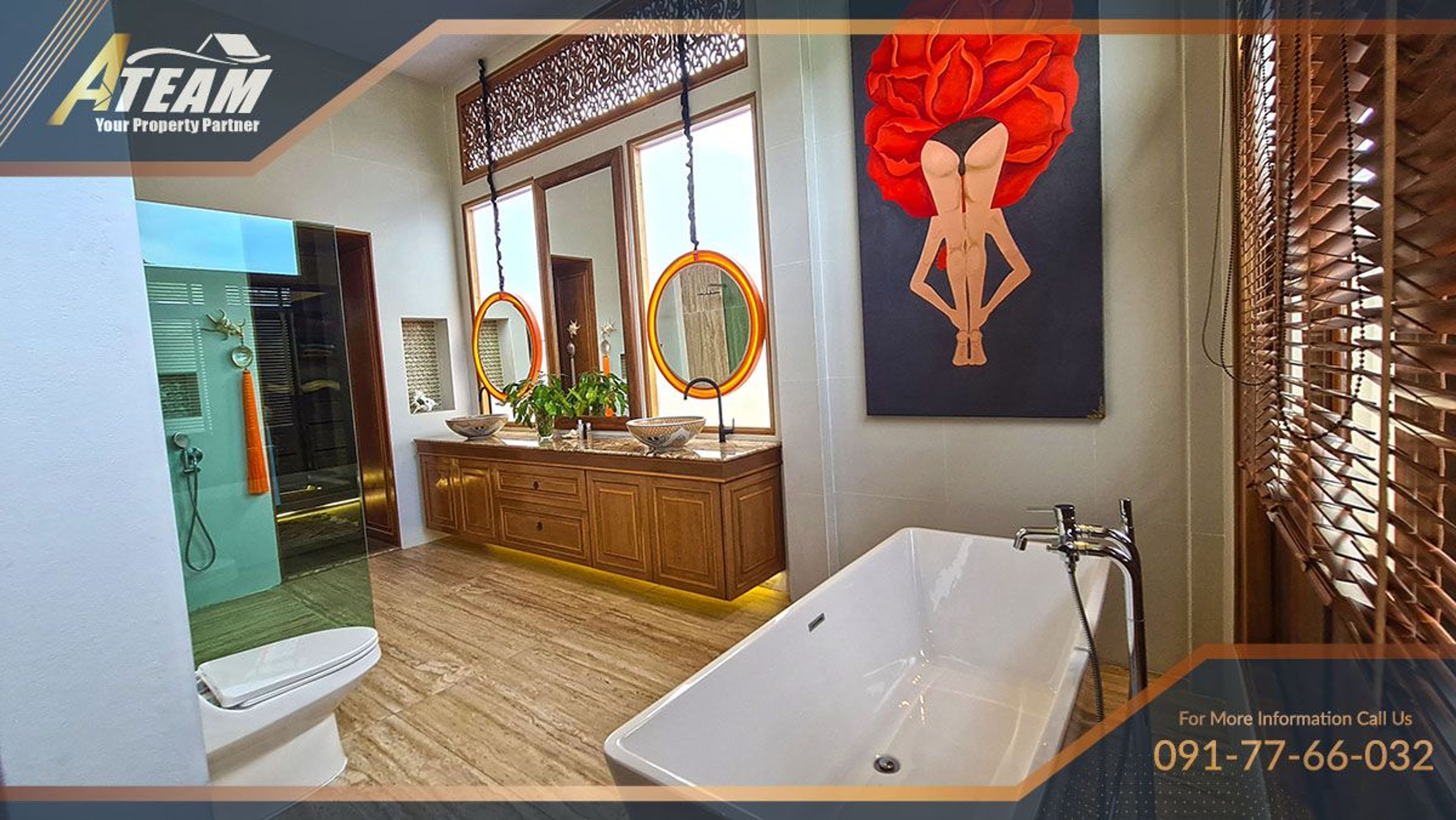 Unique, Artistic, secret and private house near Kao Tao Lake thumbnail 34