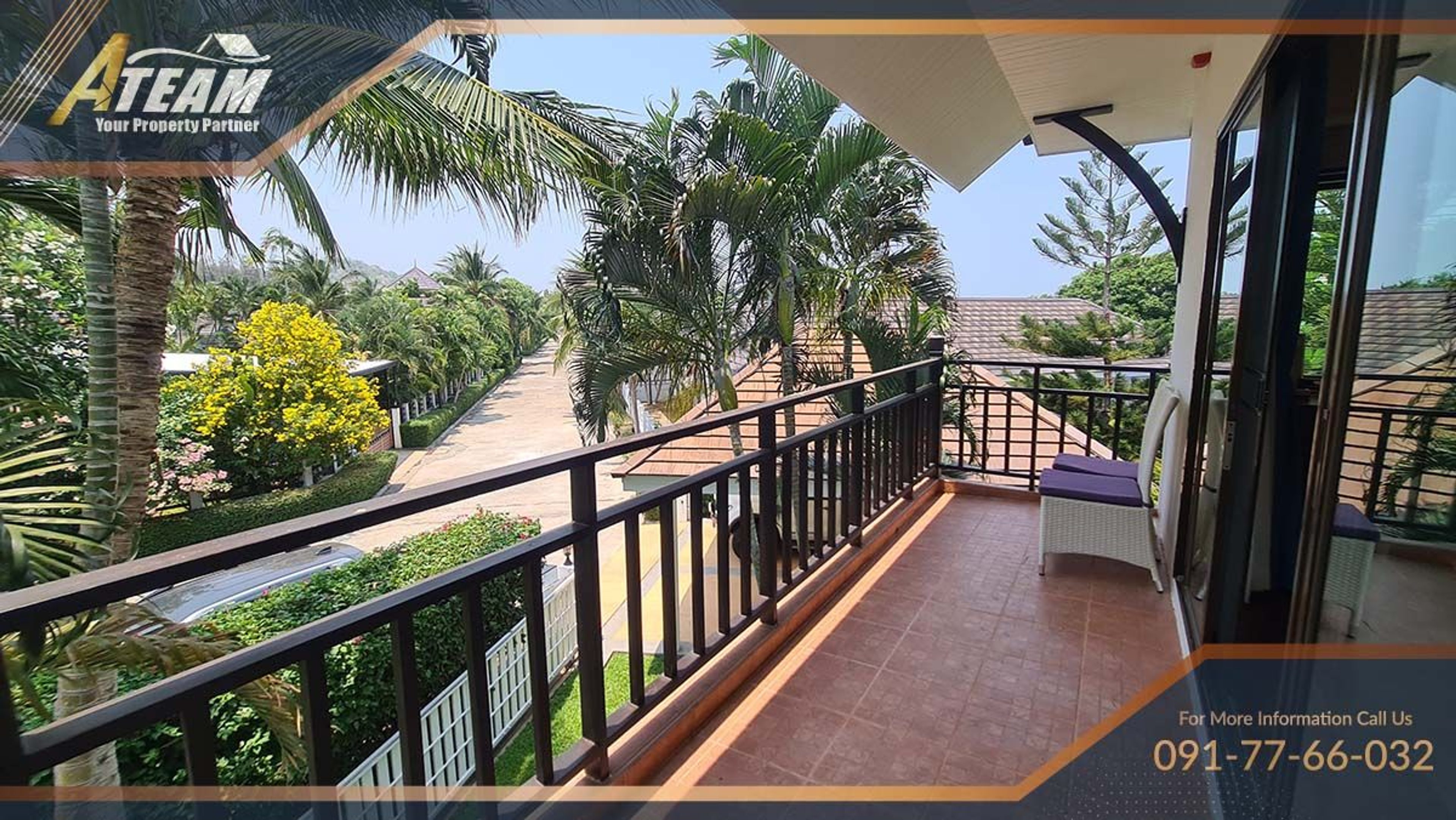 Beautifully renovated Contemporary corner plot house in Khao Tao thumbnail 29