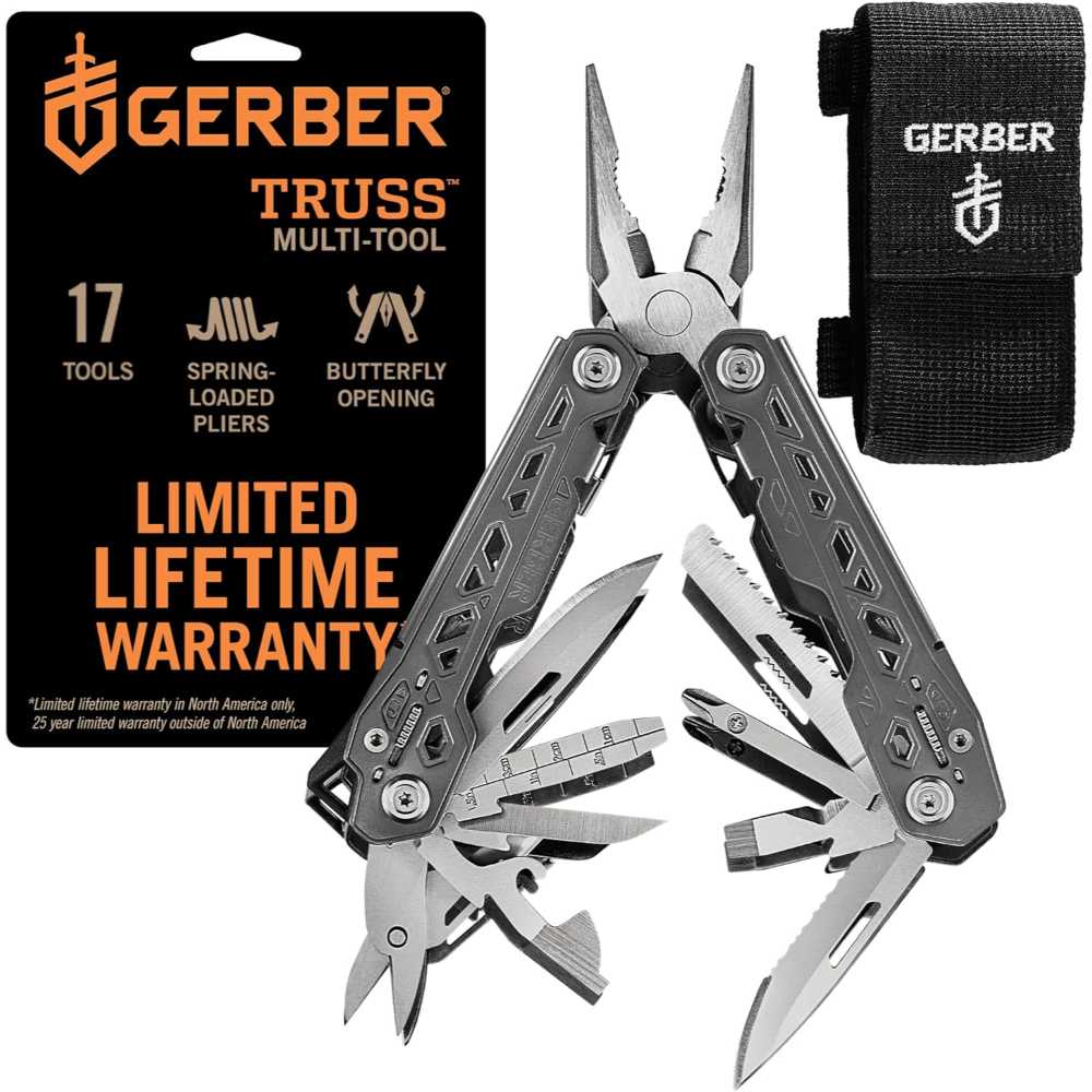 Gerber Gear Truss 17-in-1 Multi-Tool w/ Sheath