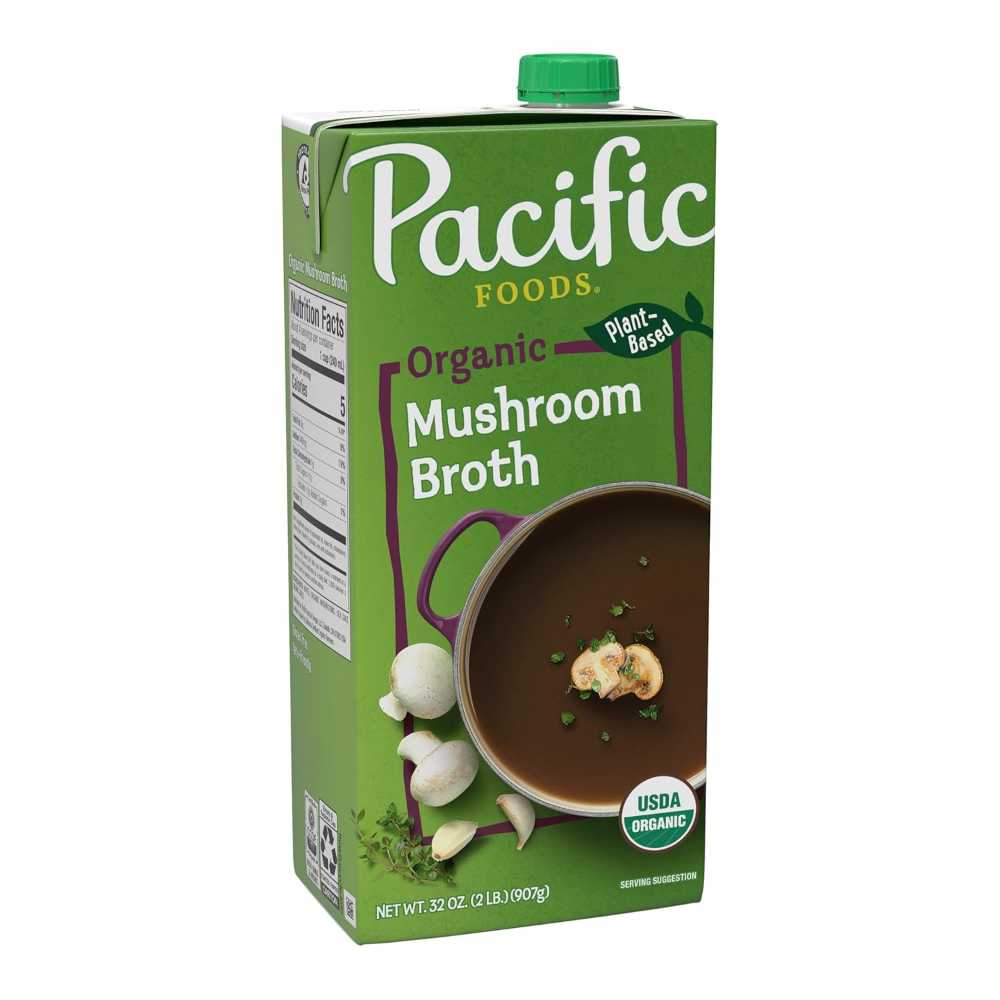 Pacific Foods Organic Mushroom Broth, 32 oz.