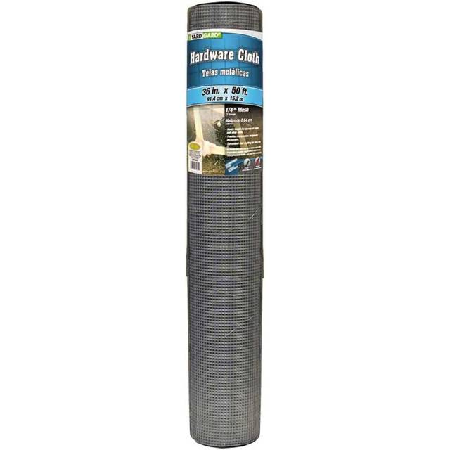 YARDGARD 3' x 50' Galvanized Fence (23 Gauge, 1/4" Mesh)