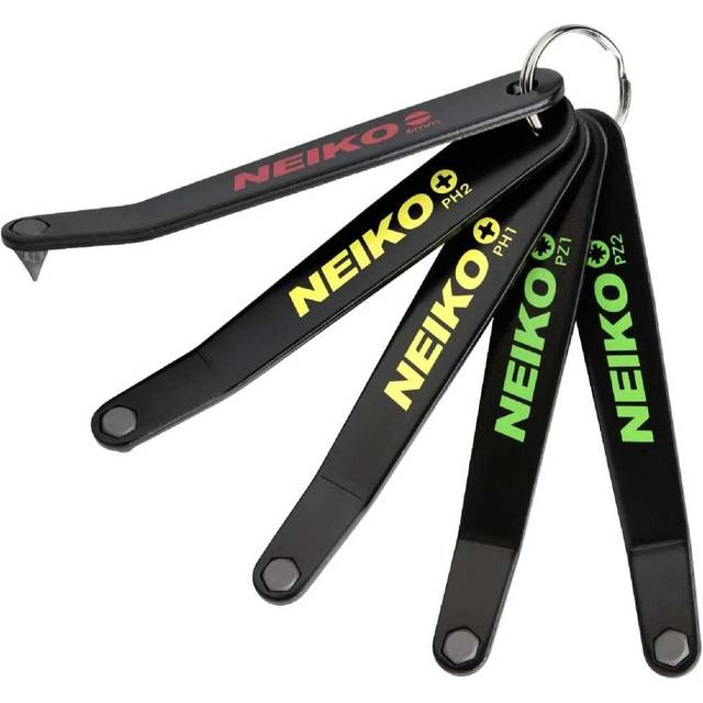 NEIKO 5-Piece Ultra Low Profile Offset Screwdriver Set
