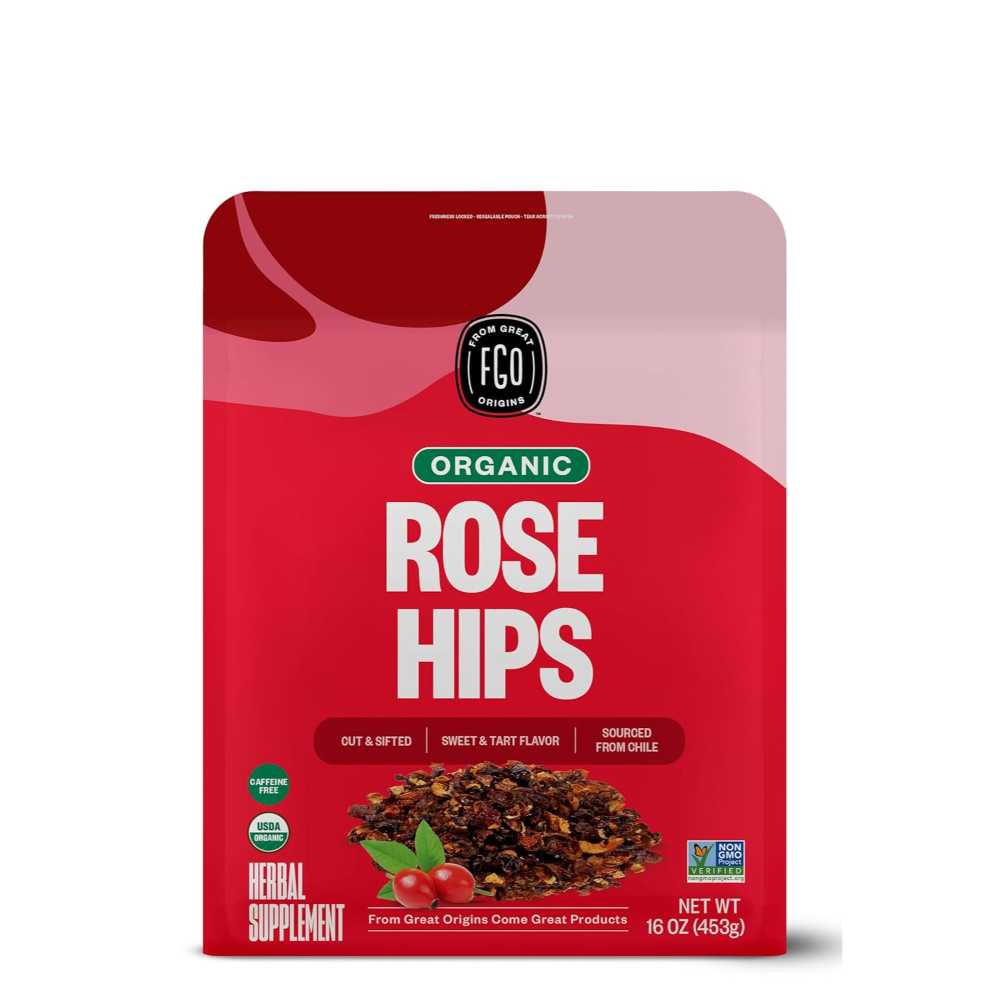 FGO Organic Loose Tea, 16 oz. (Rosehips)