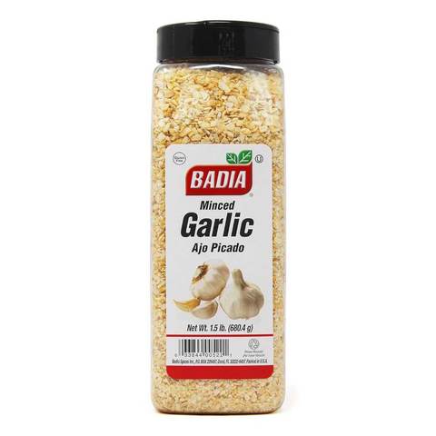 Badia Dry Minced Garlic, 1.5 lb.