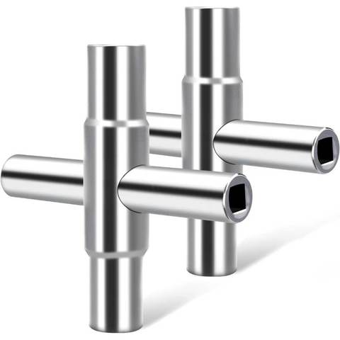 2-Pack 4-Way Sillcock Water Key