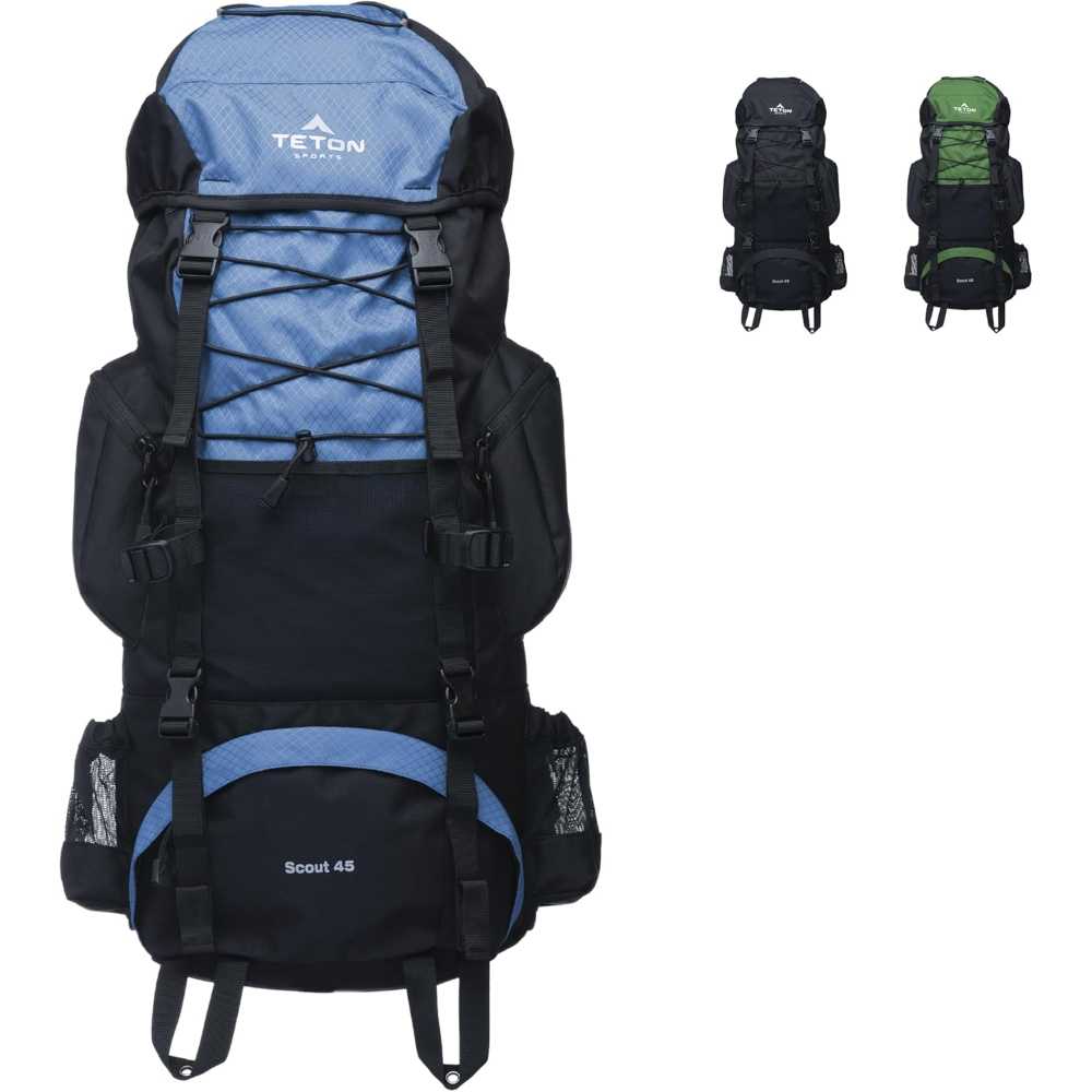 Teton Scout 65L Internal Frame Backpack