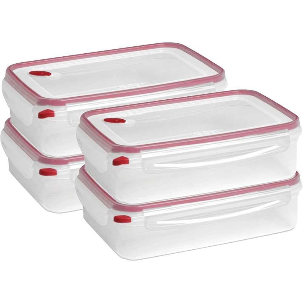 4-Pack Sterilite 16-Cup Ultra-Seal Airtight Food Storage Container