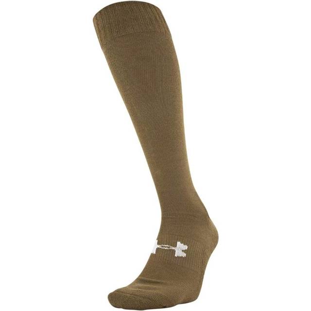 Under Armour Tactical HeatGear Over-The-Calf Socks (Coyote, Large)