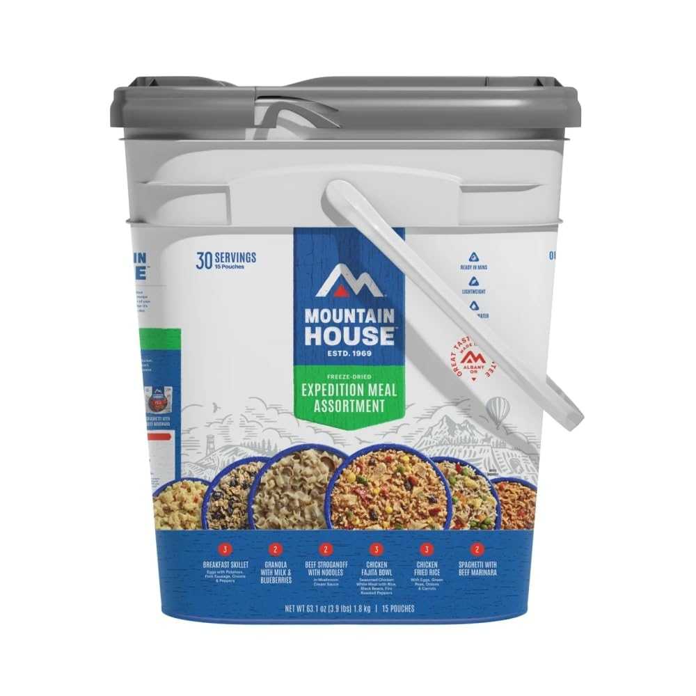 Mountain House 15-Pouch Expedition Bucket ($3.73/Pouch)