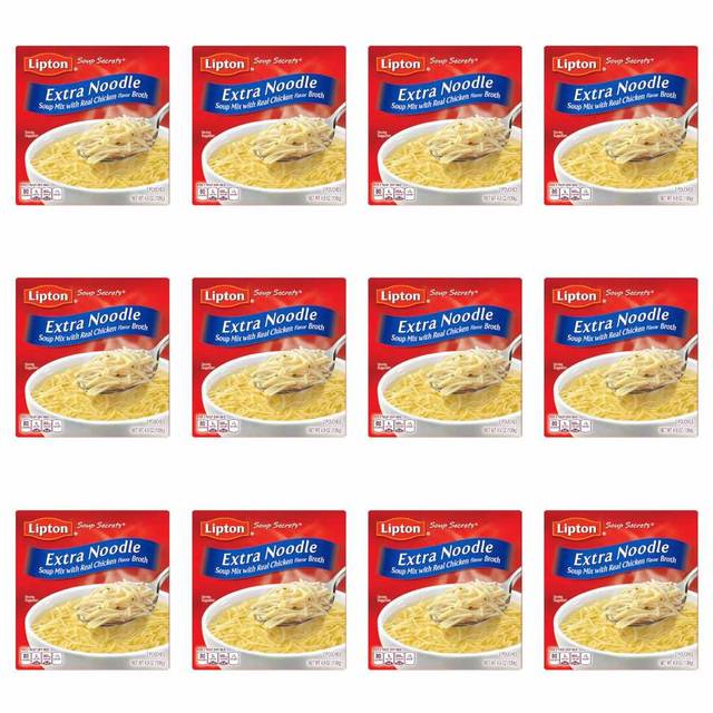 YMMV: 12-Pack Lipton Soup Secrets Extra Noodle Soup