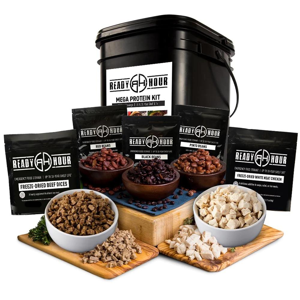 Today Only: MEGA Protein Kit w/ Real Meat (72 servings, 1 bucket)
