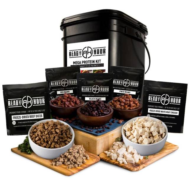 Today Only: MEGA Protein Kit w/ Real Meat (72 servings, 1 bucket)