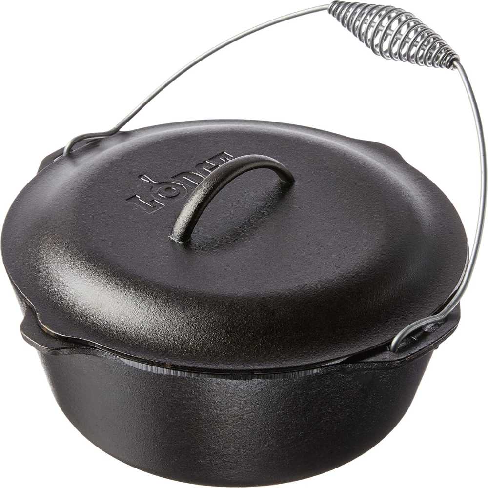 Lodge Cast Iron Dutch Oven w/ Lid (7 Quart)