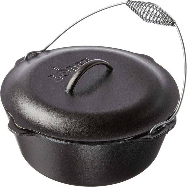 Lodge Cast Iron Dutch Oven w/ Lid (7 Quart)
