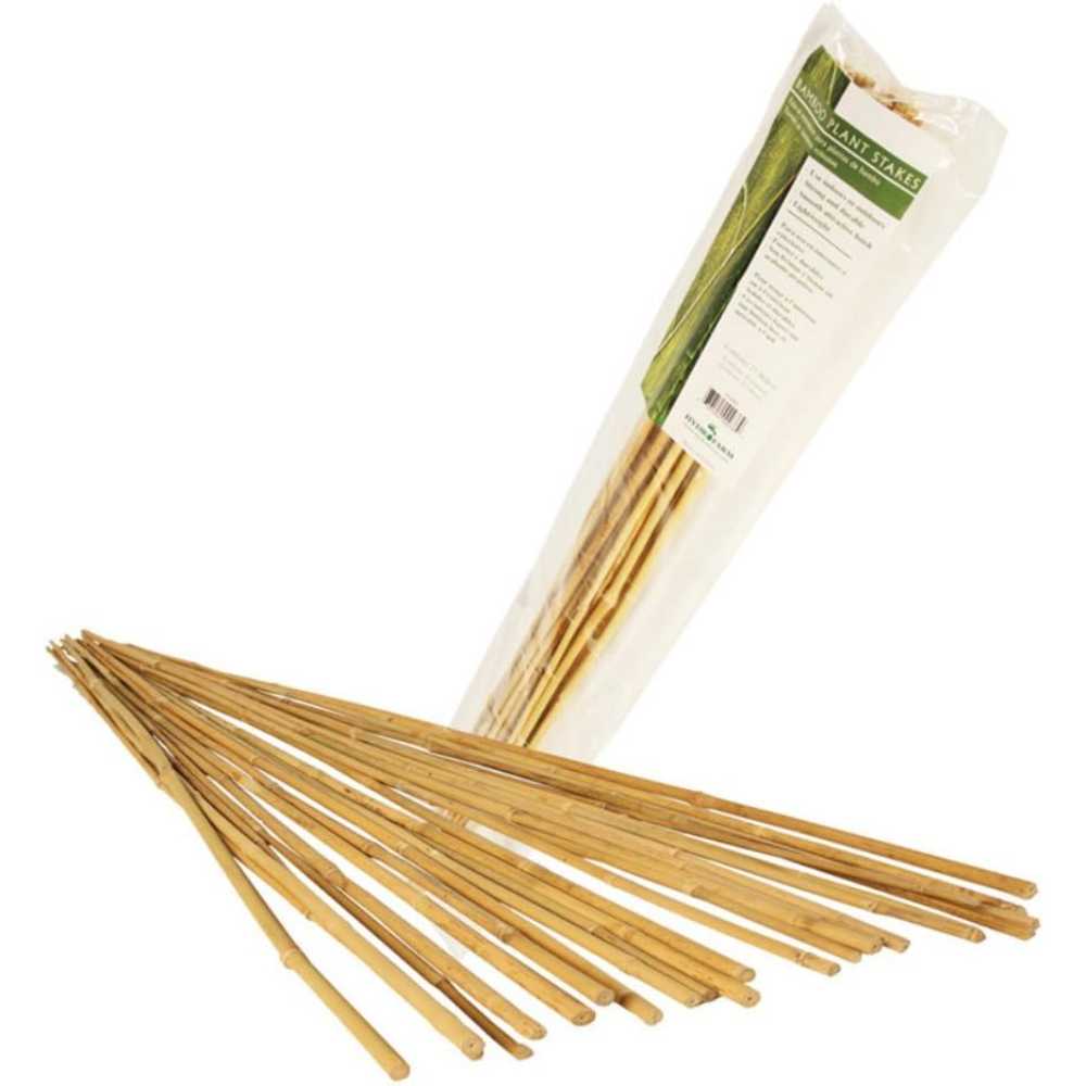 25-Pack Hydrofarm 2' Bamboo Stakes