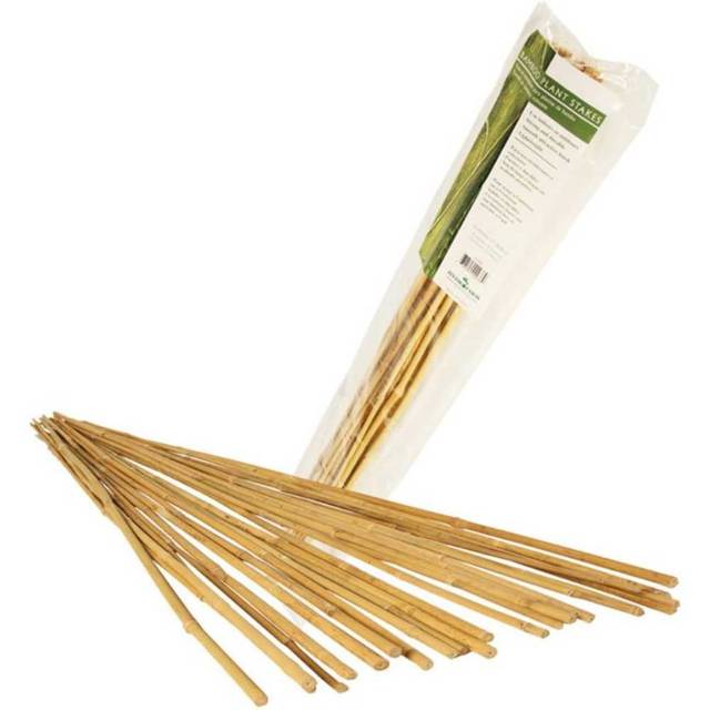 25-Pack Hydrofarm 2' Bamboo Stakes