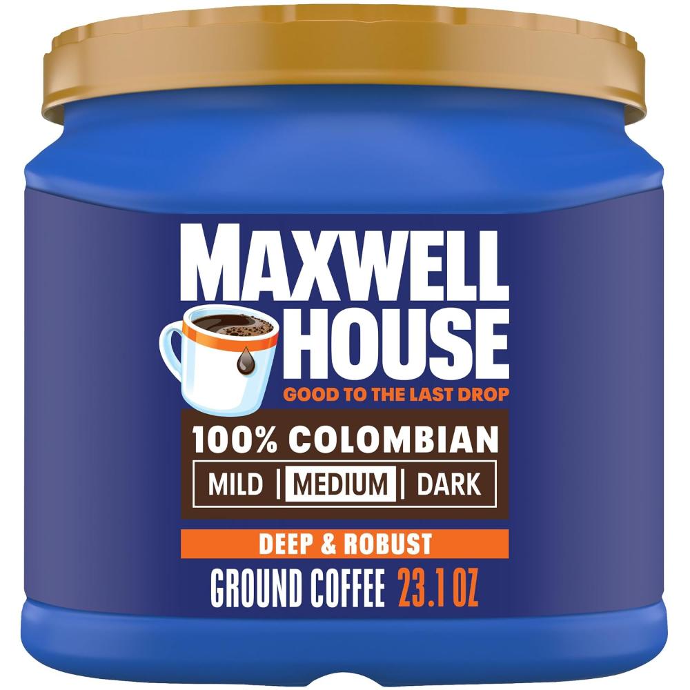 Maxwell House 100% Colombian Ground Coffee, 23.1 oz.