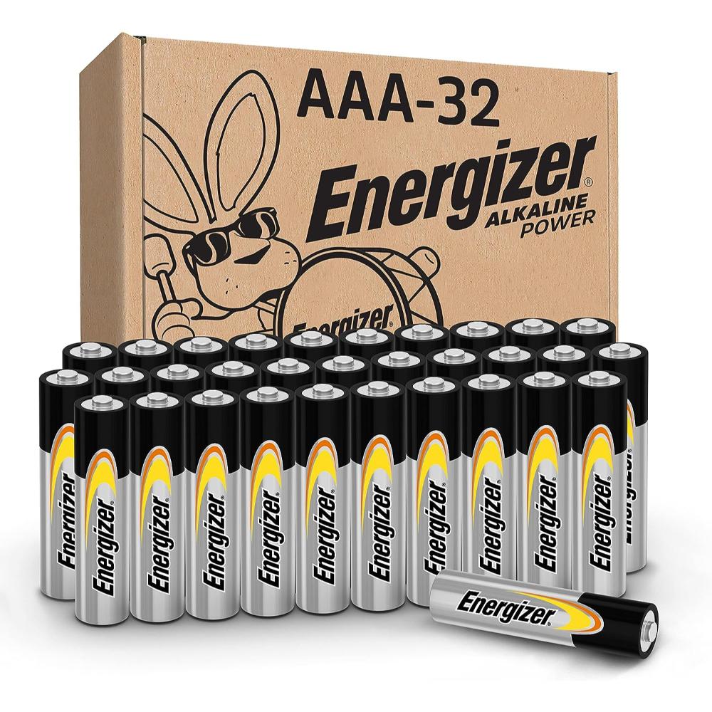 Prime Members: 32-Pack Energizer AAA Long-Lasting Alkaline Power Batteries