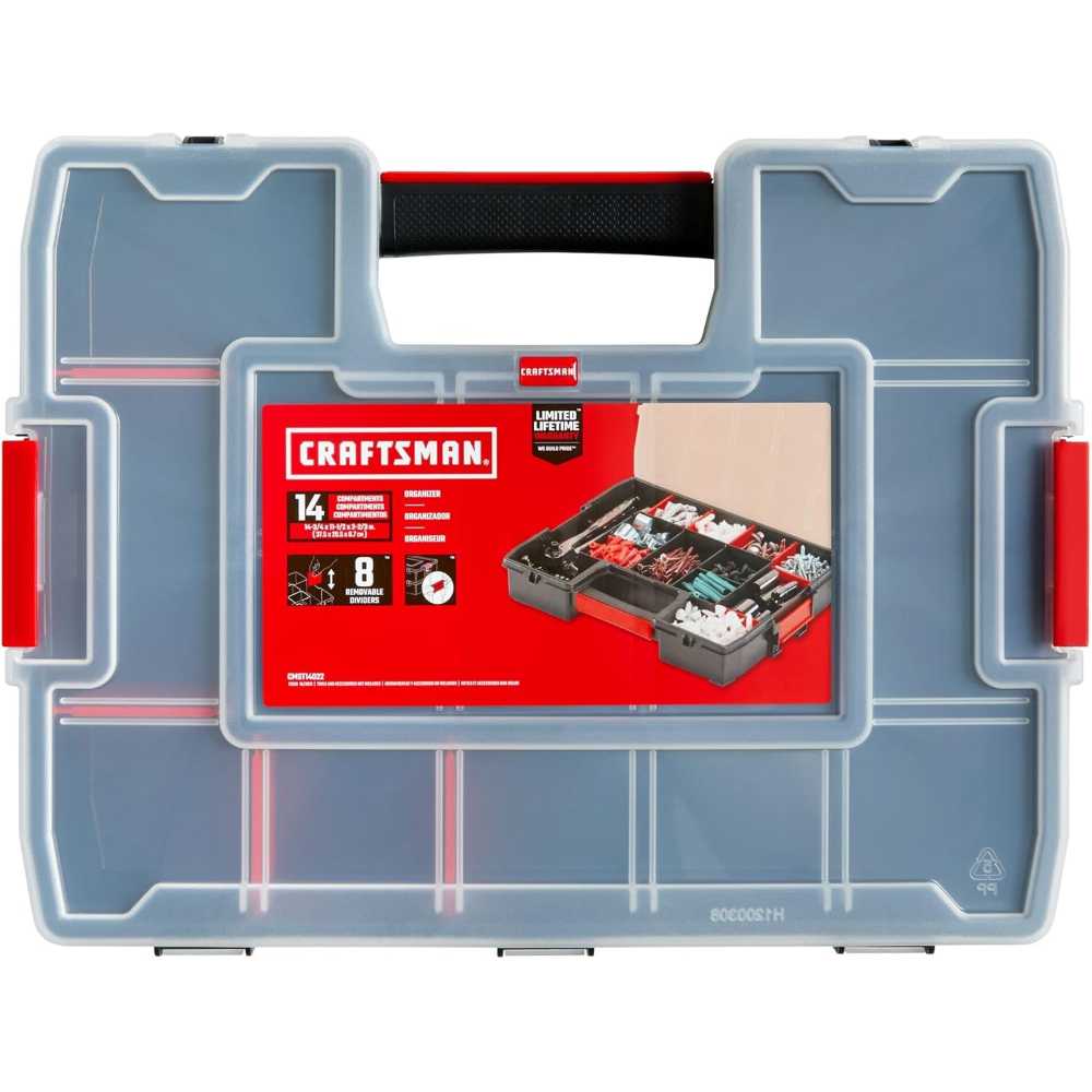 2-Pack Craftsman 14-Compartment Storage Organizer