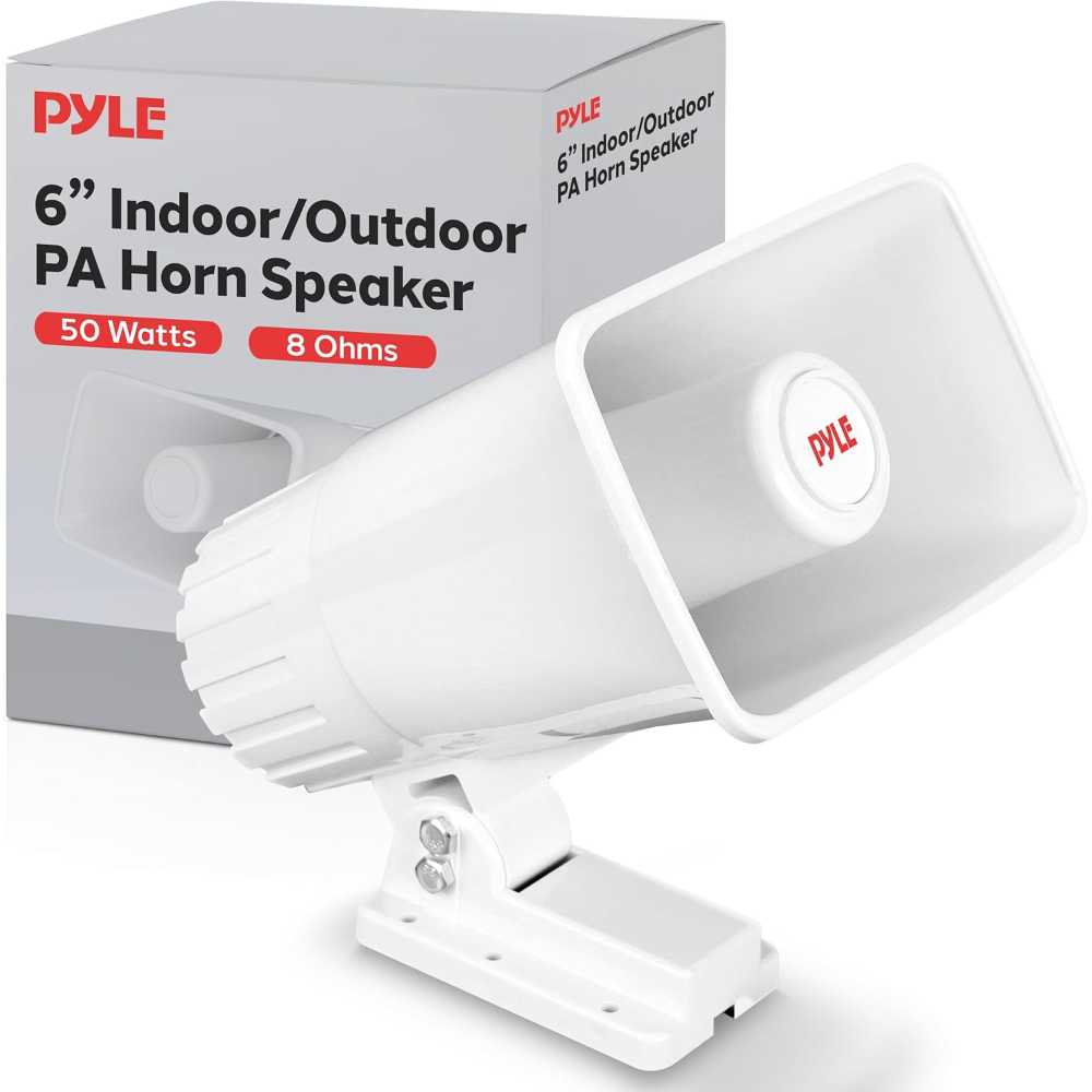 Pyle Indoor/Outdoor 6" PA Horn Speaker