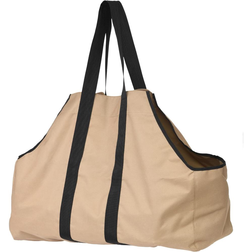 ShelterLogic 31" Heavy-Duty Water-Repellent Firewood Holder and Carrier Bag