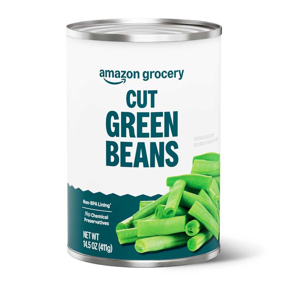 Amazon Grocery Cut Green Beans, 14.5 oz.