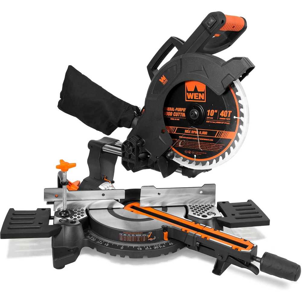 WEN 10" Sliding Compound Miter Saw