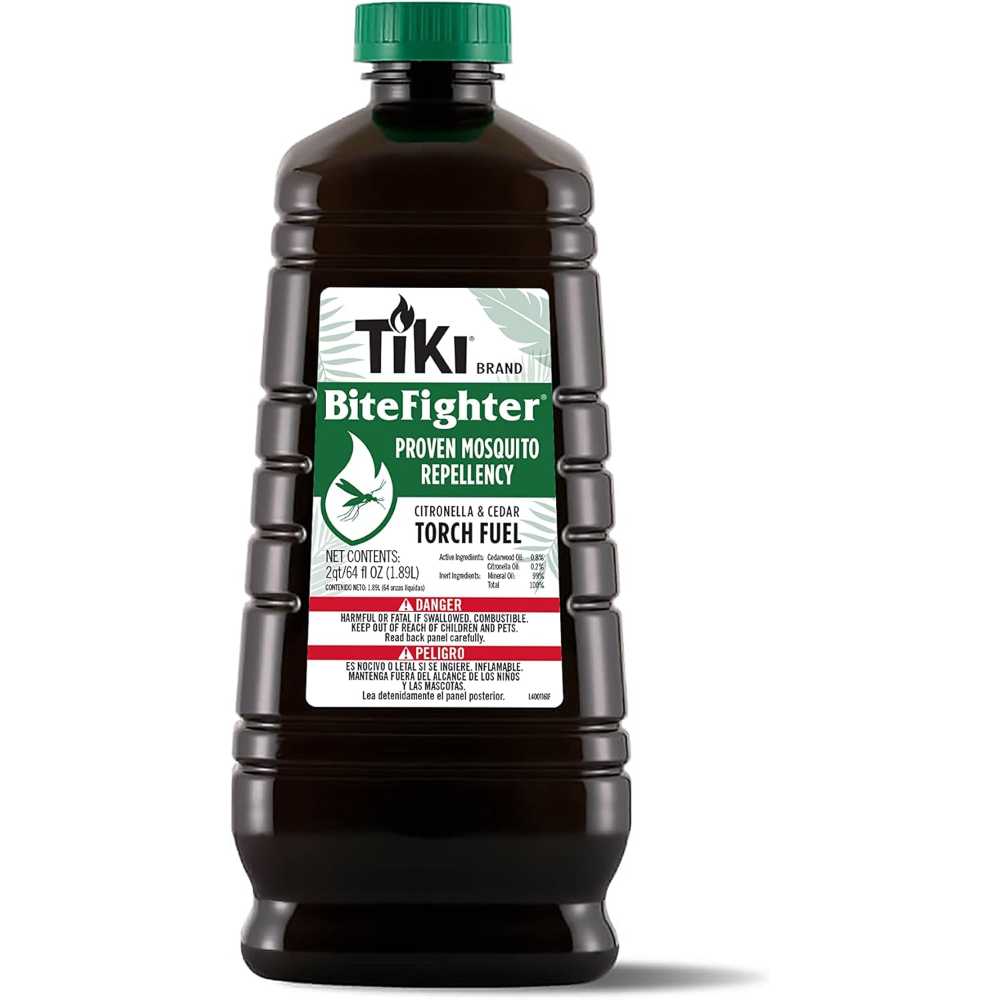 Tiki BiteFighter Mosquito Repellent Torch Fuel, 64 oz.