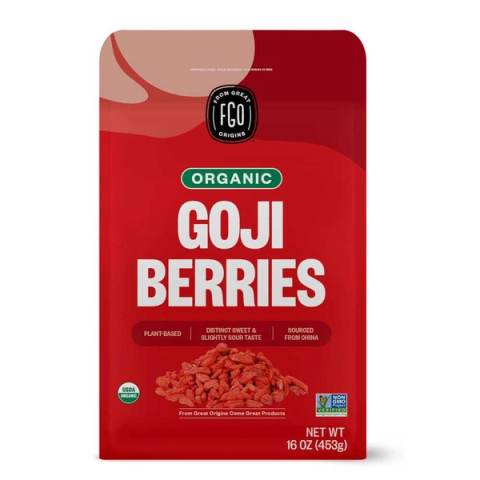 FGO Organic Goji Berries, 16 oz.
