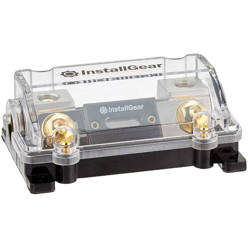 InstallGear 100A In-Line ANL Fuse Holder