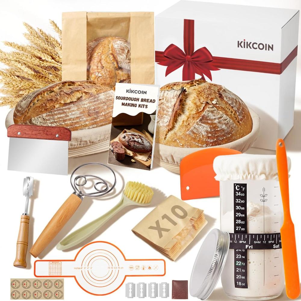 Prime: Kikcoin 13-Piece Sourdough Starter Kit