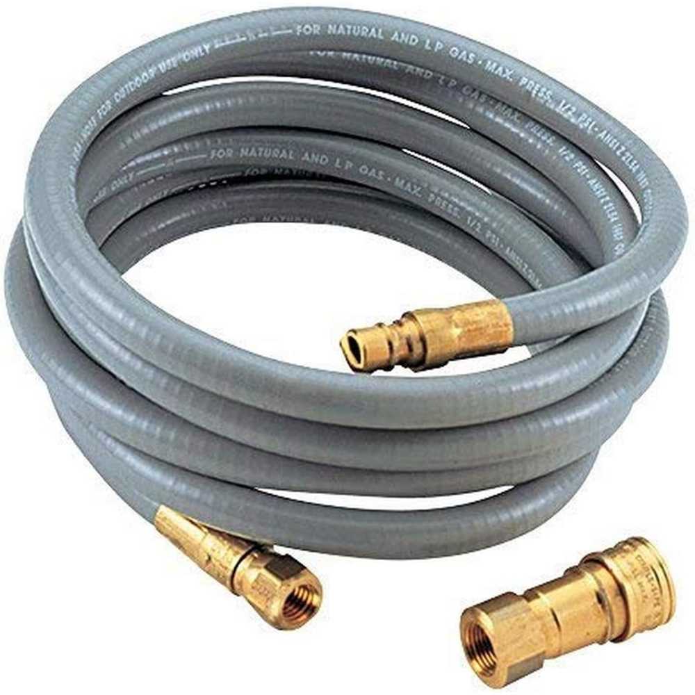 Charbroil Propane Quick-Connect Kit (10' Hose + Extra Adaptor)
