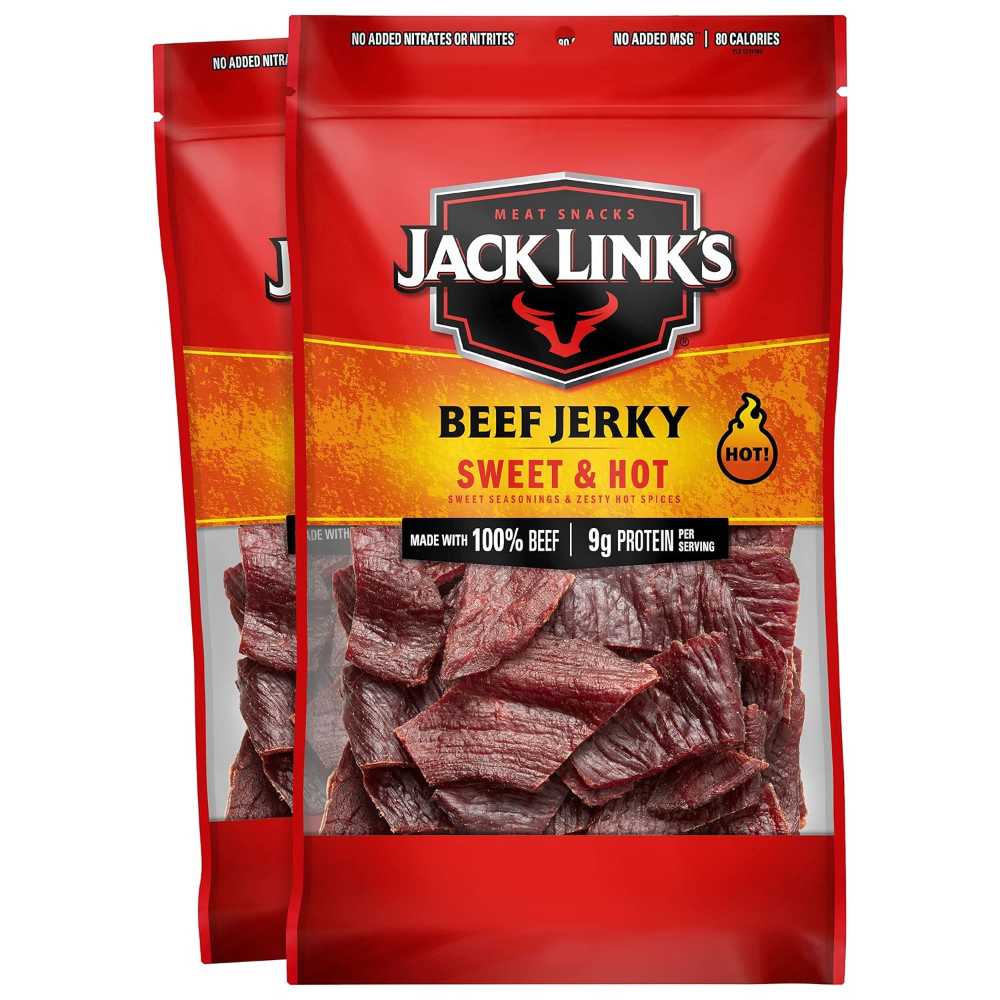 2-Pack Jack Link's Beef Jerky, 9 oz. (Sweet & Hot)