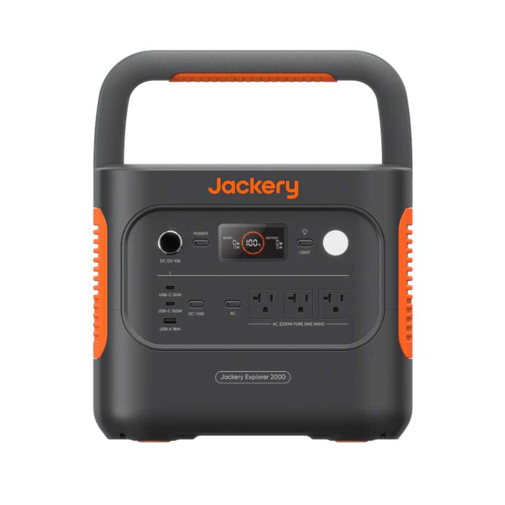 Jackery Explorer v2 2200W/2042Wh LiFePO4 Power Station