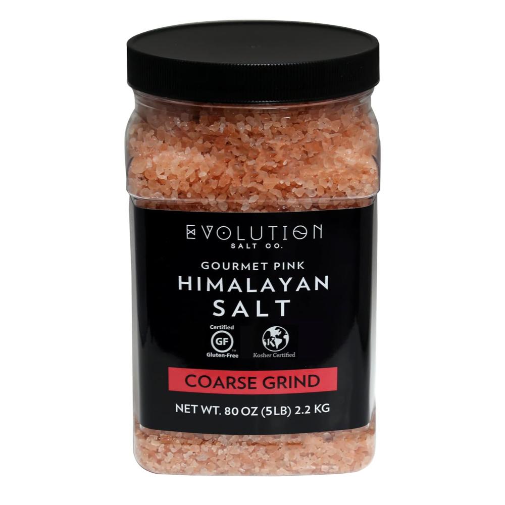 Evolution Salt Co. Himalayan Pink Salt Coarse Grind, 5 lbs.