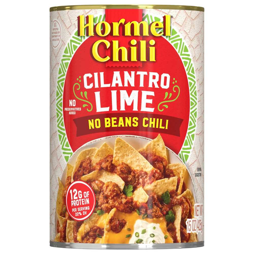 12-Pack Hormel Cilantro Lime Chili No Beans, 15 oz.