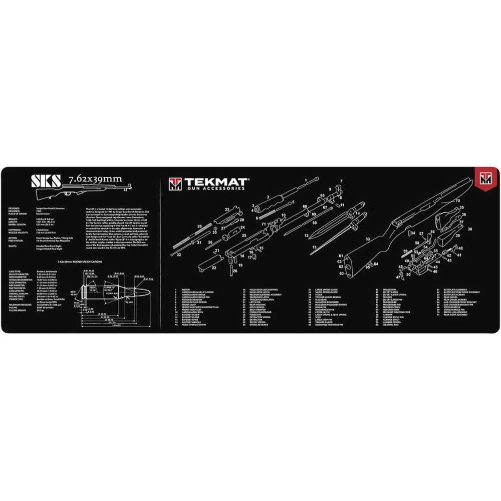 TekMat SKS Gun Cleaning Mat (12" x 36")