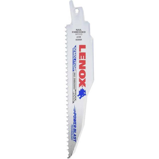 5-Pack Lenox 6" 6 TPI Demolition Reciprocating Saw Blade