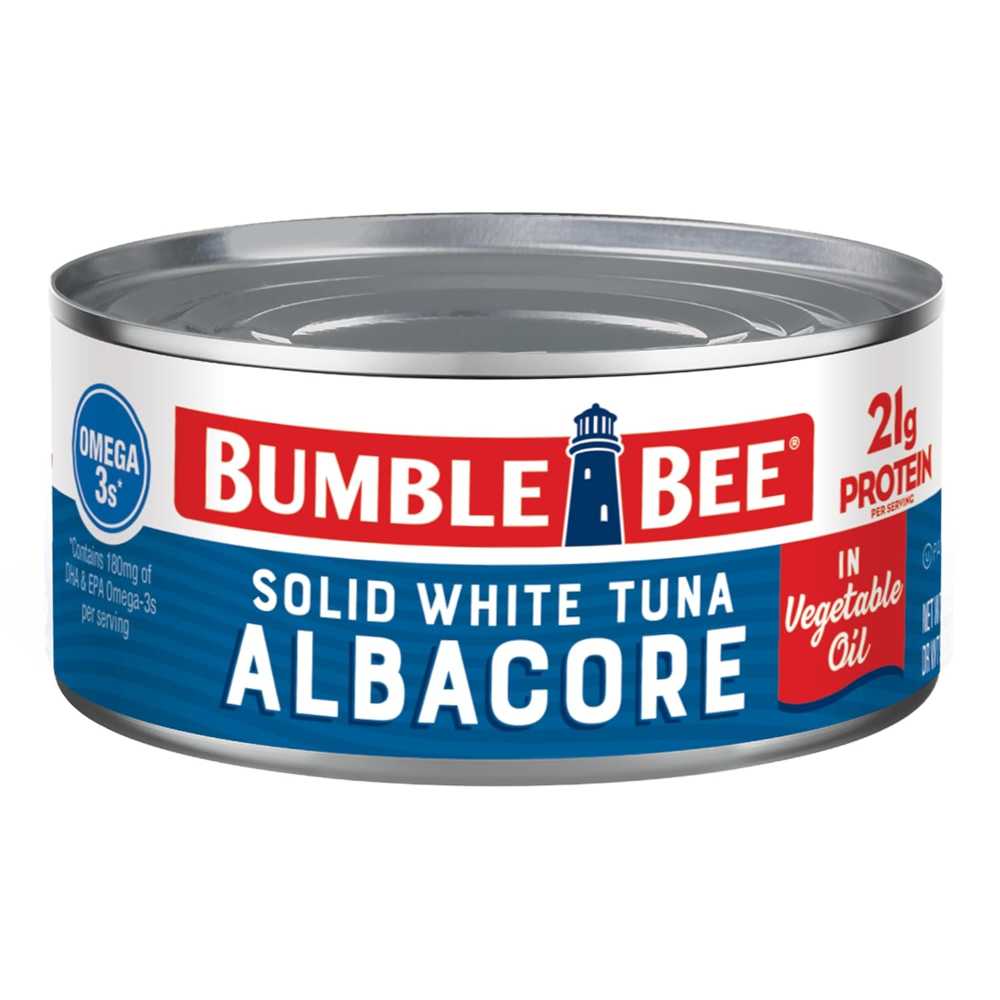 Bumble Bee Solid White Albacore Tuna in Oil, 12 oz.